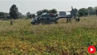 खेत में इमरजेंसी लैंडिंग करने वाला सेना का हेलीकॉप्टर हुआ ठीक